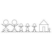 stick family border 010